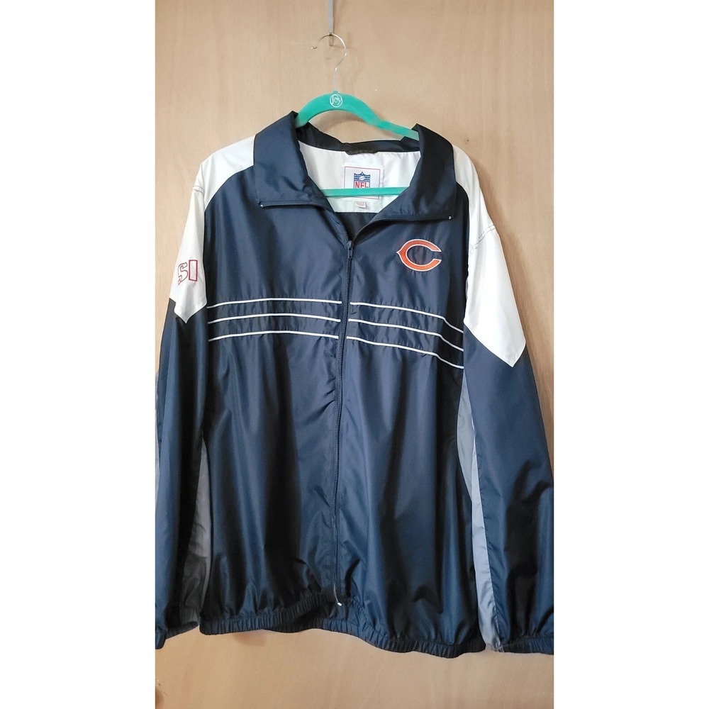 Chicago Bears Adult XXL Windbreaker Jacket Sports Illustrated